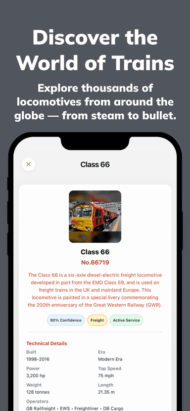 Trainy App Screenshot 5